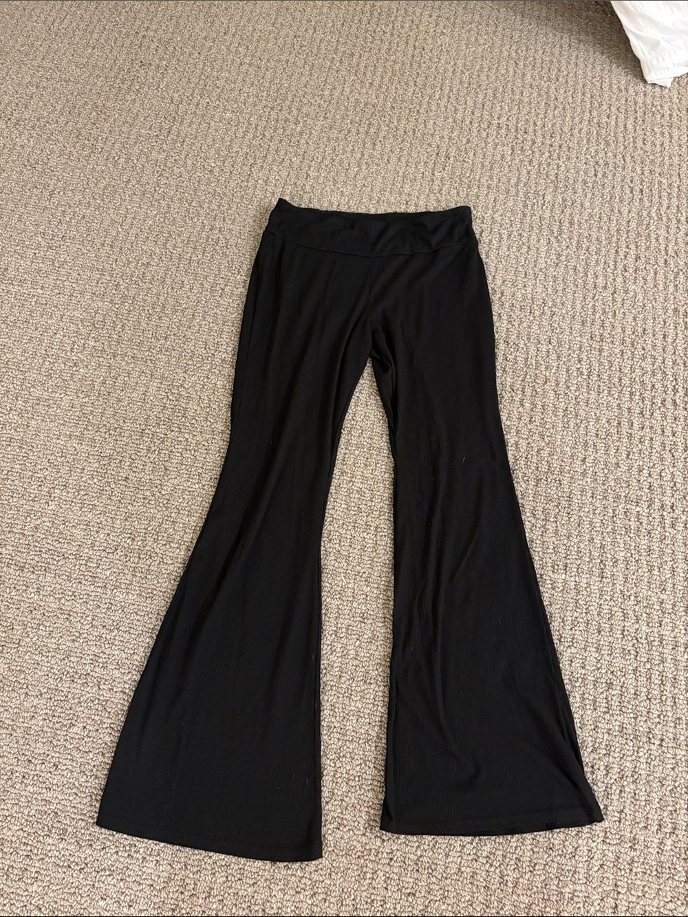 Black Flared Women's Yoga Pants